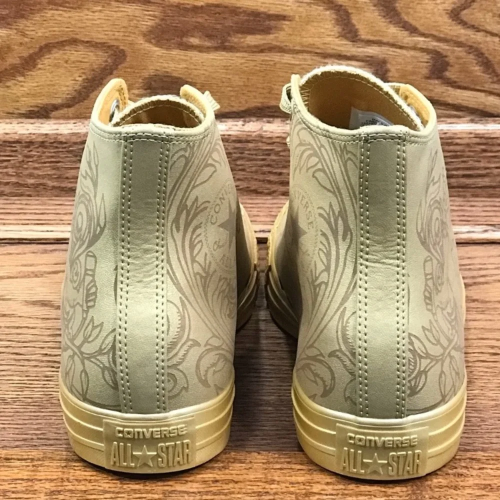 Converse CTAS Hi Gold Wheat Gold Shoes - Picture 5 of 7